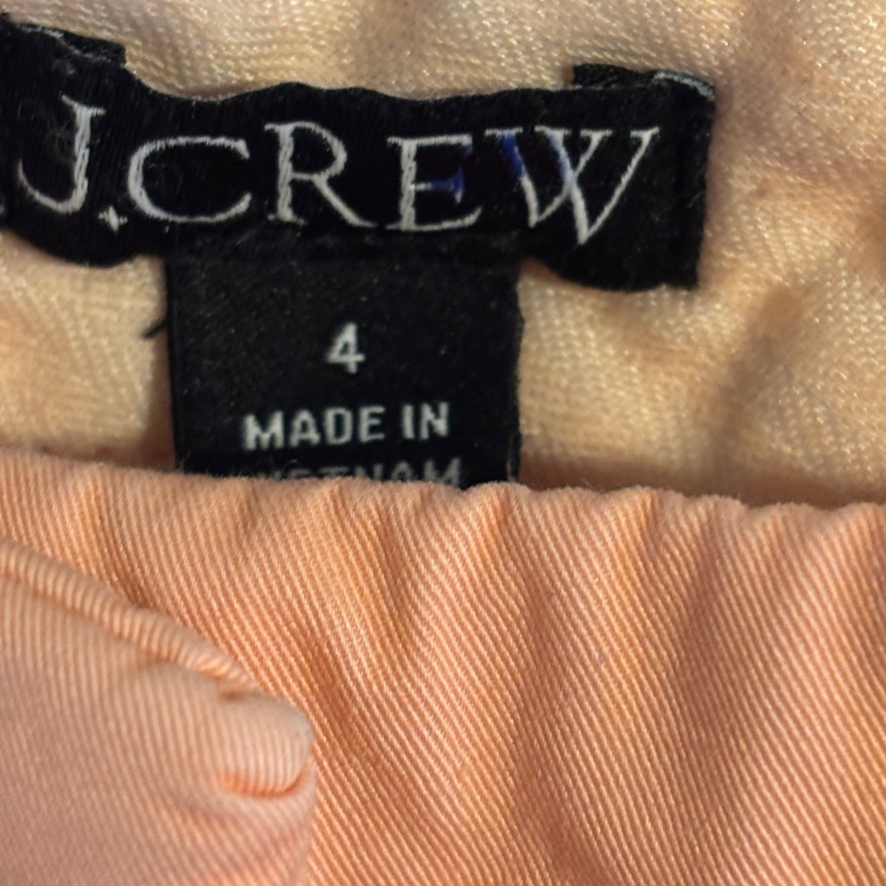 J. Crew Wide-Leg Essential Pant Cotton Poplin Size 4 - Picture 5 of 8